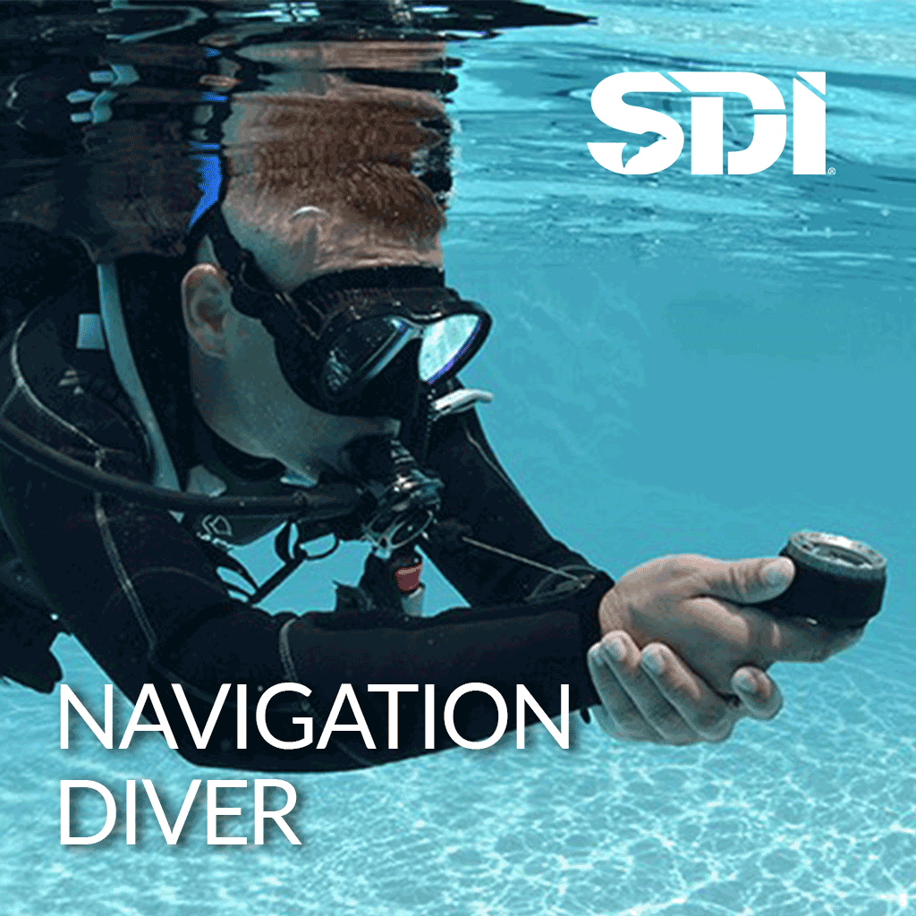 دورة SDI الملاحة تحت الماء | SDI Underwater Navigation Diver Course