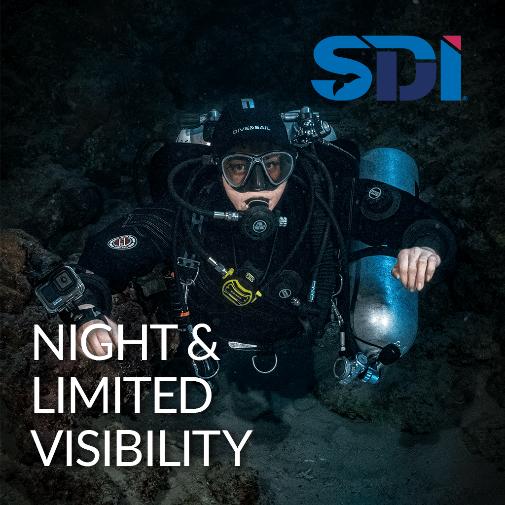 دورة SDI غواص الليل والرؤية المحدودة | SDI Night/Limited Visibility Diver Course