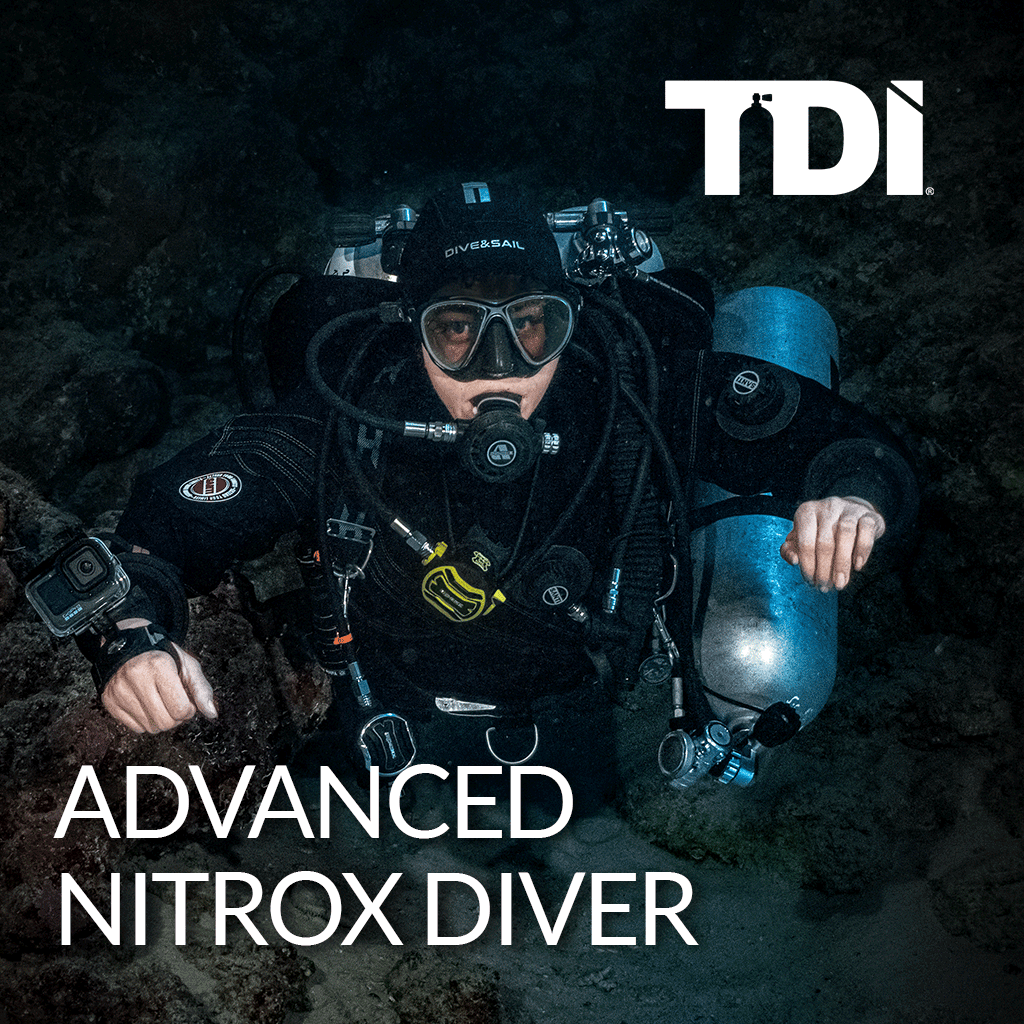 دورة TDI غواص النايتروكس المتقدم | TDI Advanced Nitrox Diver
