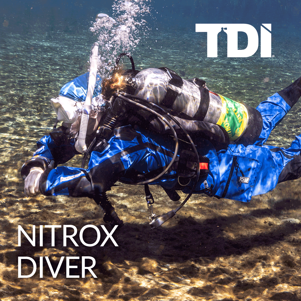 دورة TDI غواص النايتروكس ( الهواء المخصب ) | TDI Nitrox Diver