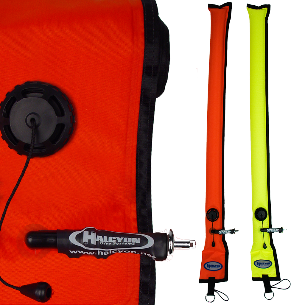 Halcyon Closed Circuit SMB 1m (3.3 ft) – Diver Alert Marker