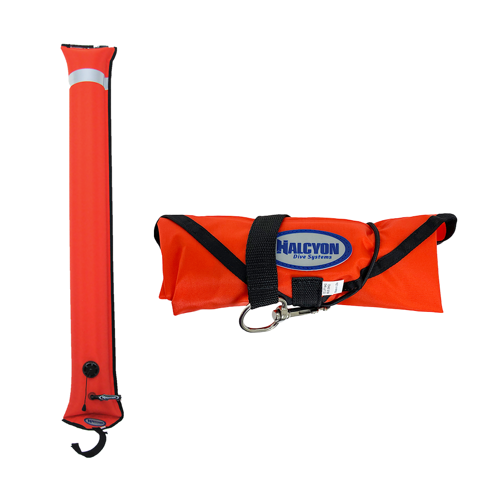 Halcyon Closed Circuit SMB 1m (3.3 ft) – Diver Alert Marker