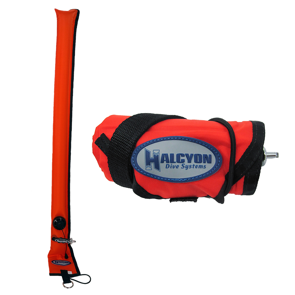 Halcyon Closed Circuit SMB 1m (3.3 ft) – Diver Alert Marker