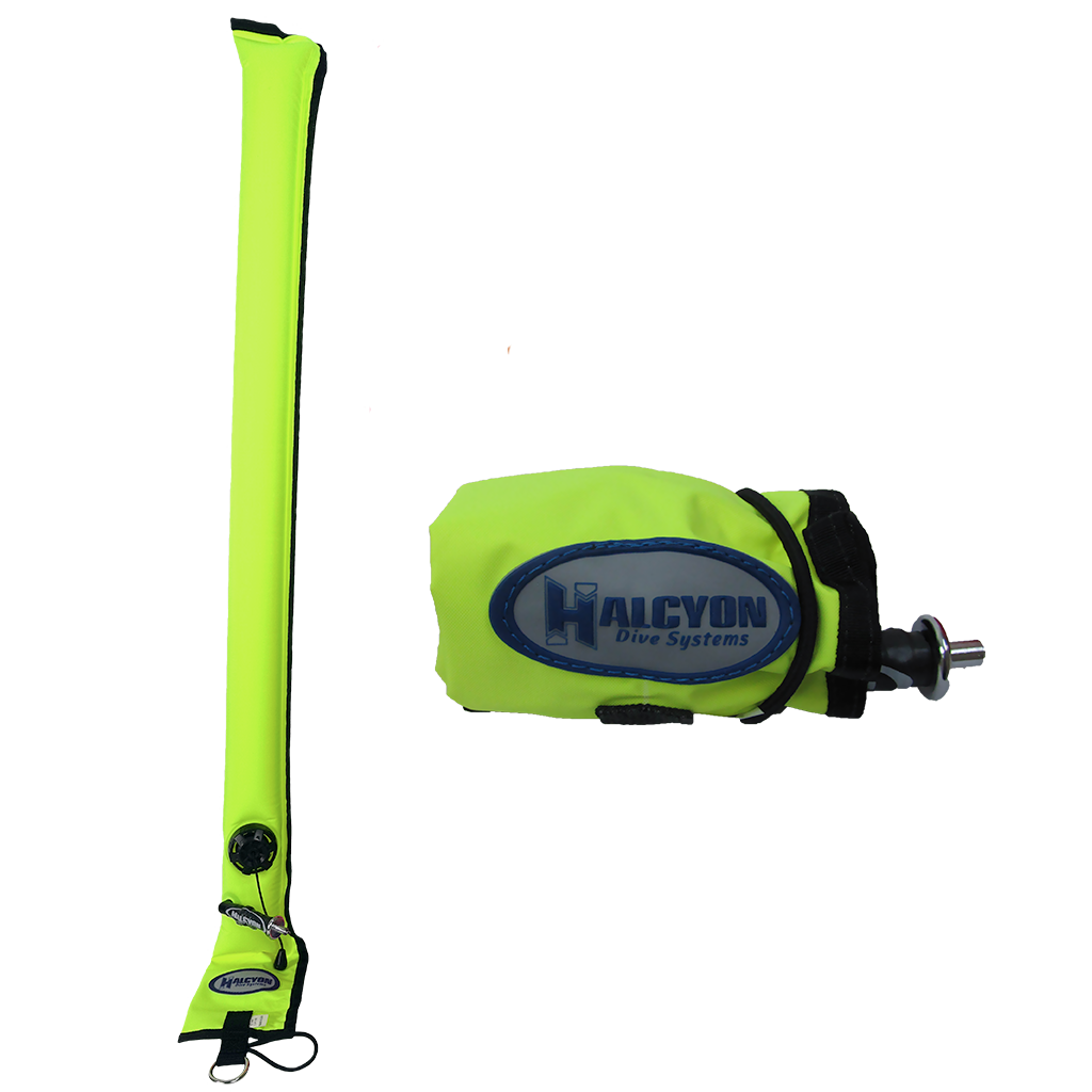 Halcyon Closed Circuit SMB 1m (3.3 ft) – Diver Alert Marker