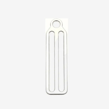 White bungee tri-glide for sidemount diving harness system