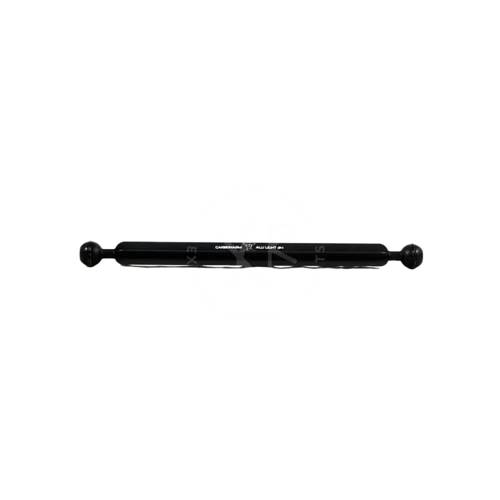 Black carbonneau all light 24 aluminum light arms with spherical ends for versatile lighting support and positioning