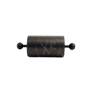 Carbon floating arms black carbon fiber roller with spherical end caps for smooth precise movement