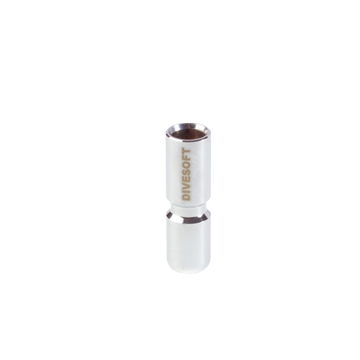 Flow limiter for QD connection