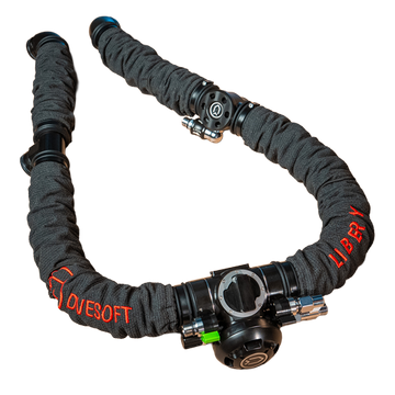 Silicone loop hose kit with covers for Backmount Liberty