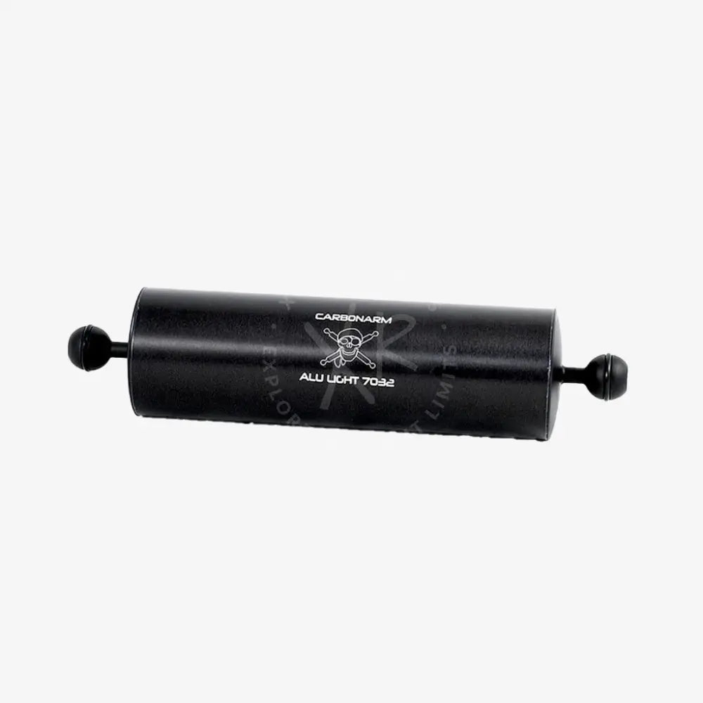 Black carbon arm alu light 7032 aluminum floating arm light fixture with spherical ends in black finish