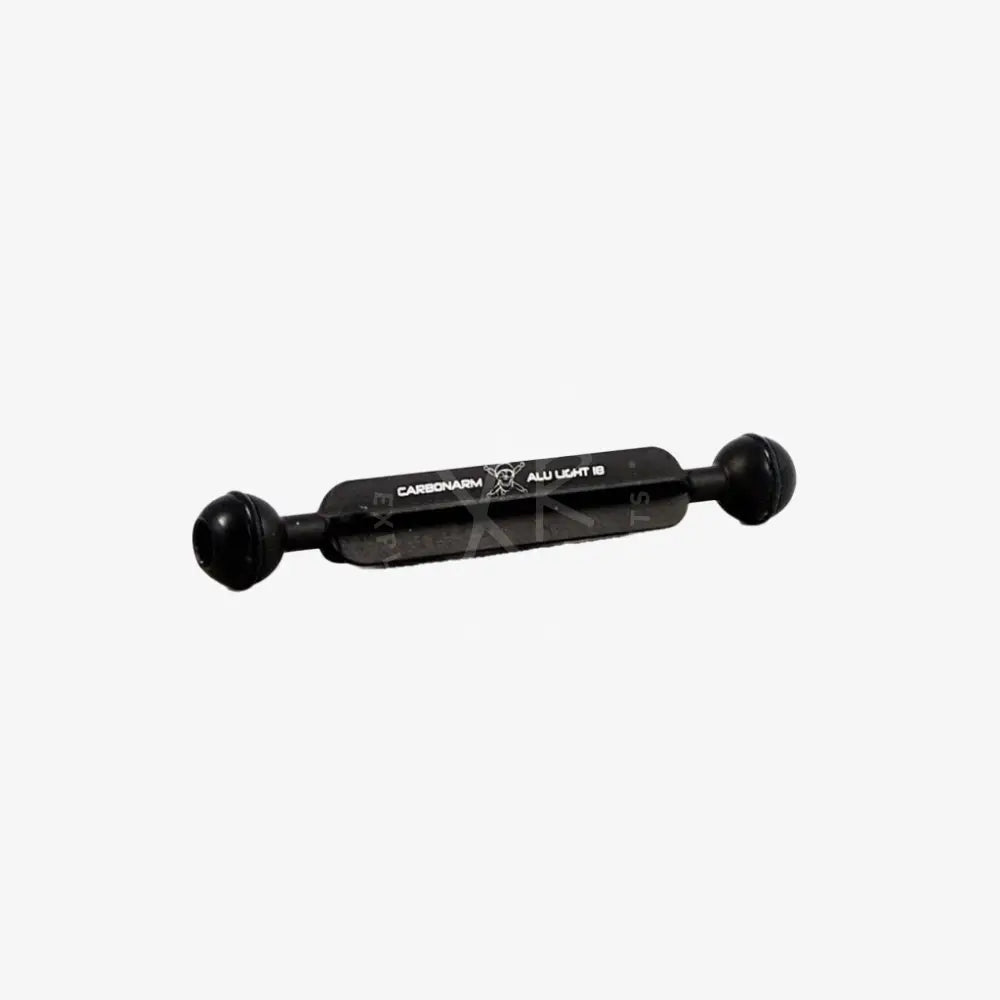 Black carbon arm alu light 18 camera stabilizer with spherical ends and matte finish for aluminum light arms