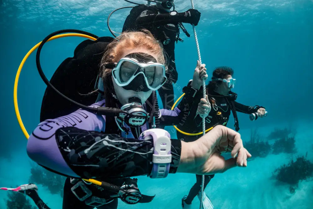 Certified diver getting back in the water for the first time in years in kuwait with XR Explorers
