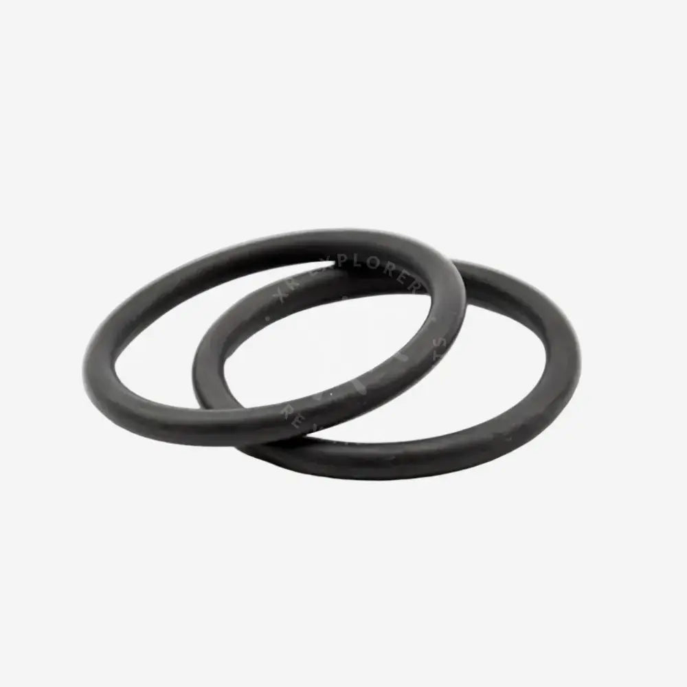 Two black rubber bands designed for use with diving BCDs.