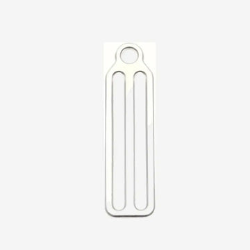 White bungee tri-glide for sidemount diving harness system