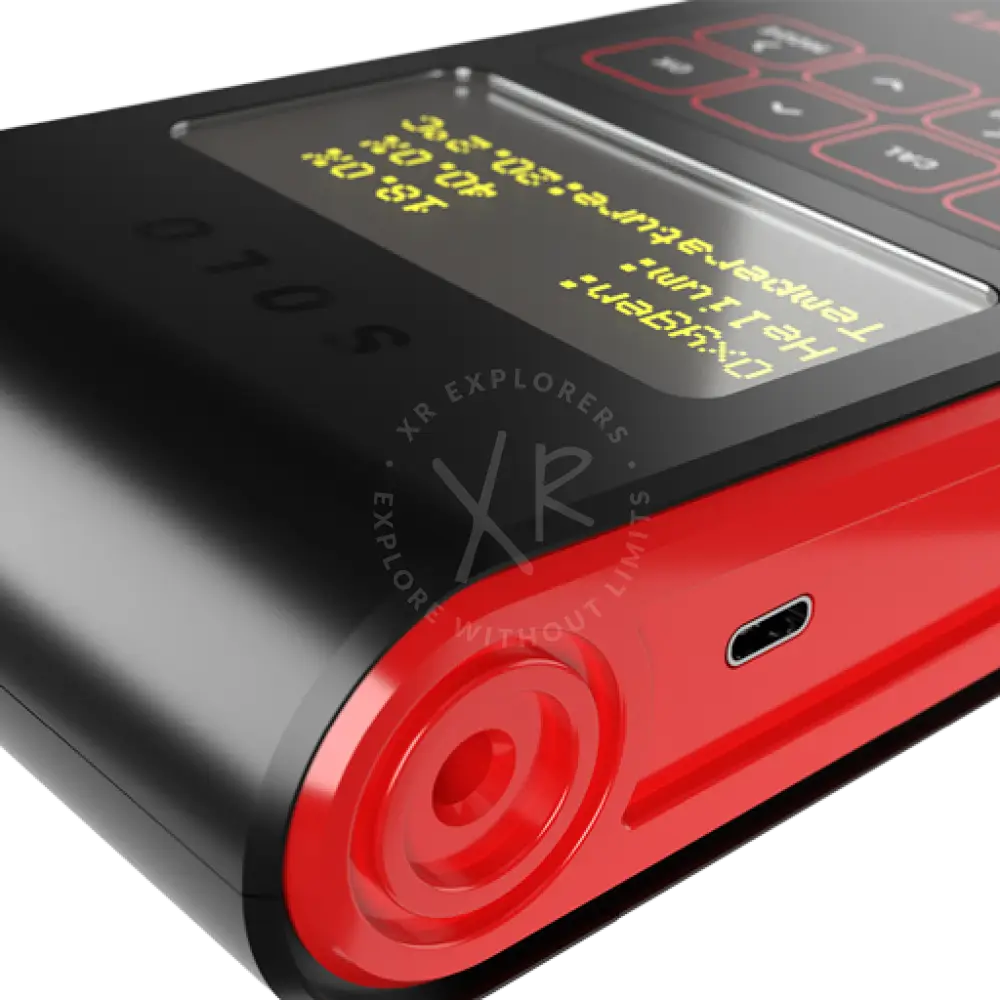 Divesoft SOLO screen showing precise Helium measurement via speed of sound technology