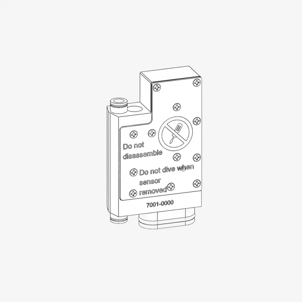 Divesoft acoustic helium sensor module for Liberty CCR and analyzers.