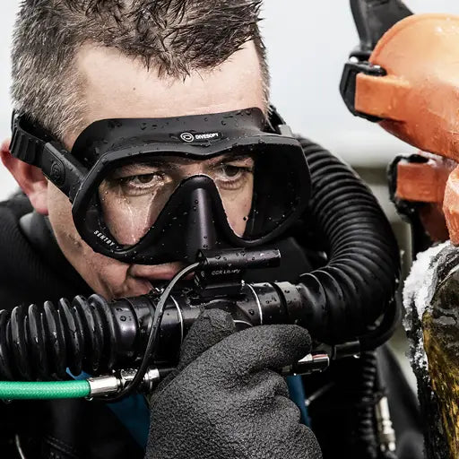 Senry Mask Divesoft SENTRY Mask | Frameless & Ultra-Clear Glass Kuwait, UAE & GCC ...