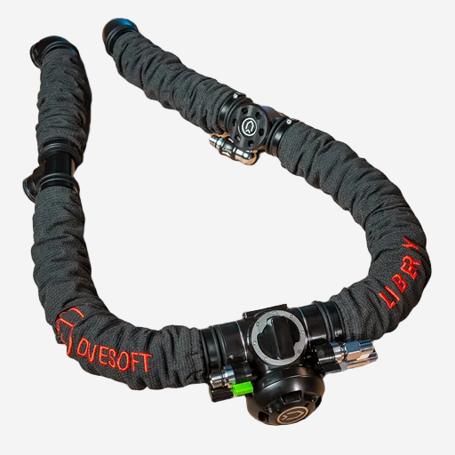 Complete silicone breathing loop kit with covers for CCR Liberty Backmount in Kuwait