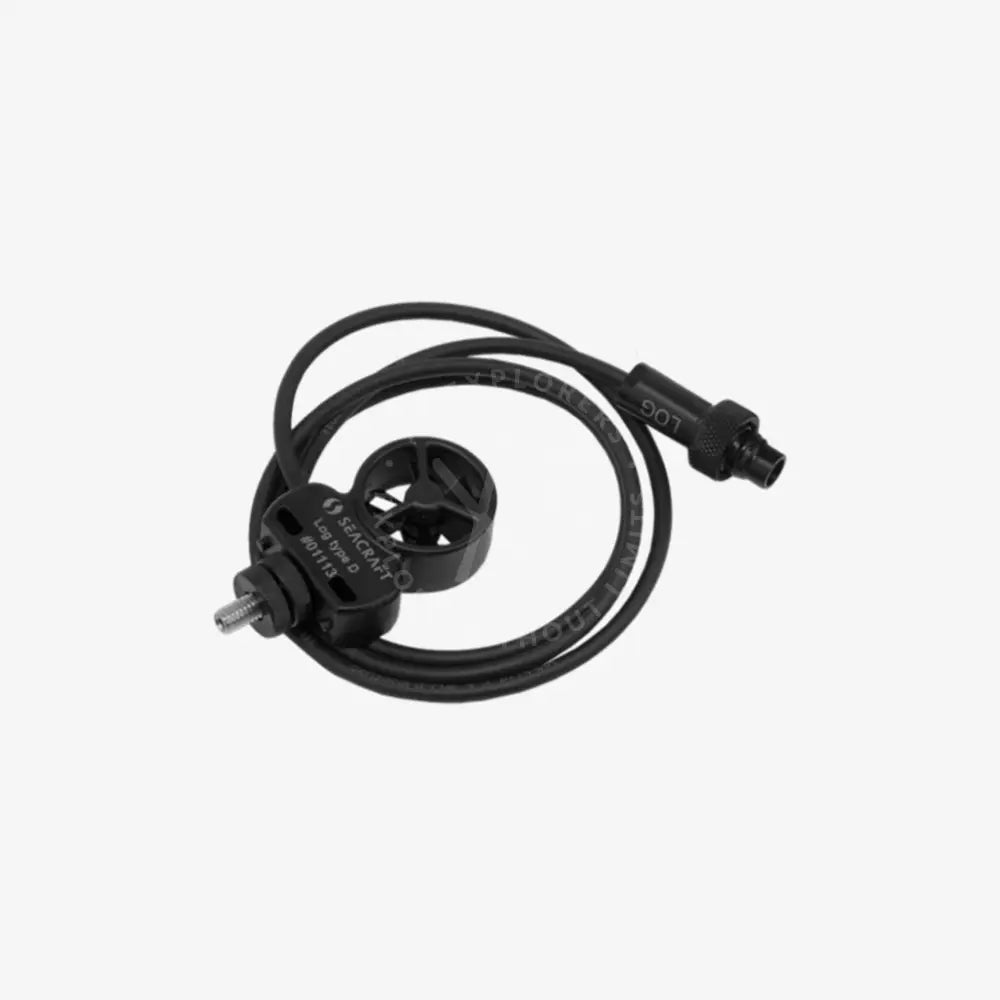 Black ENC speed sensor with 501 loop type d design coiled cable and threaded connectors for accurate speed detection