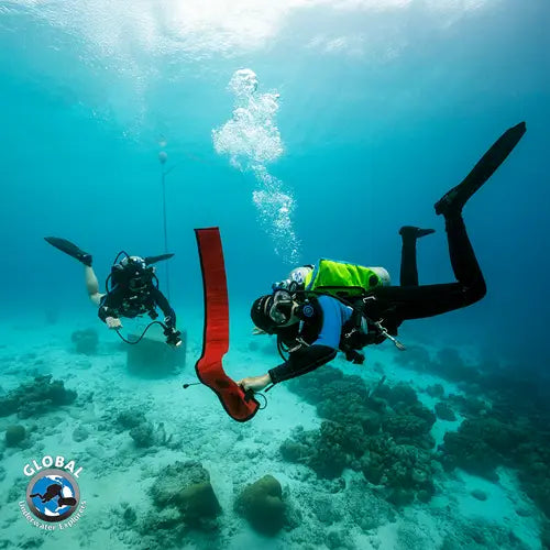 Introduction to neutral buoyancy with SMB and trim for beginners in a GUE facility in Dubai UAE