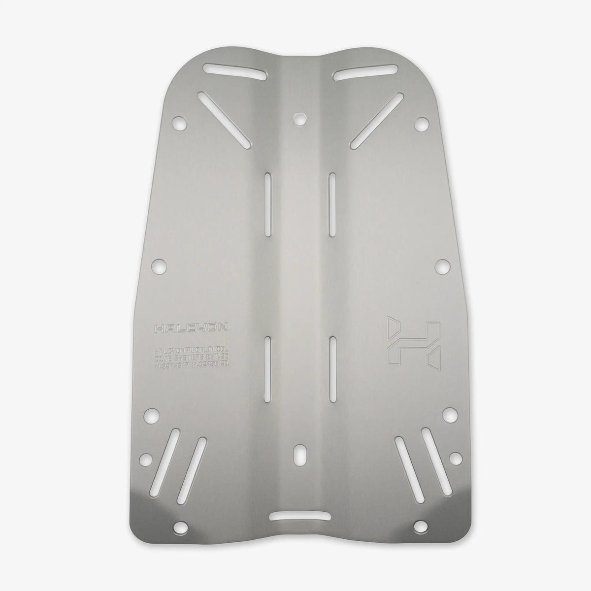 Halcyon Aluminum Backplate – Standard Small or Long - Systems