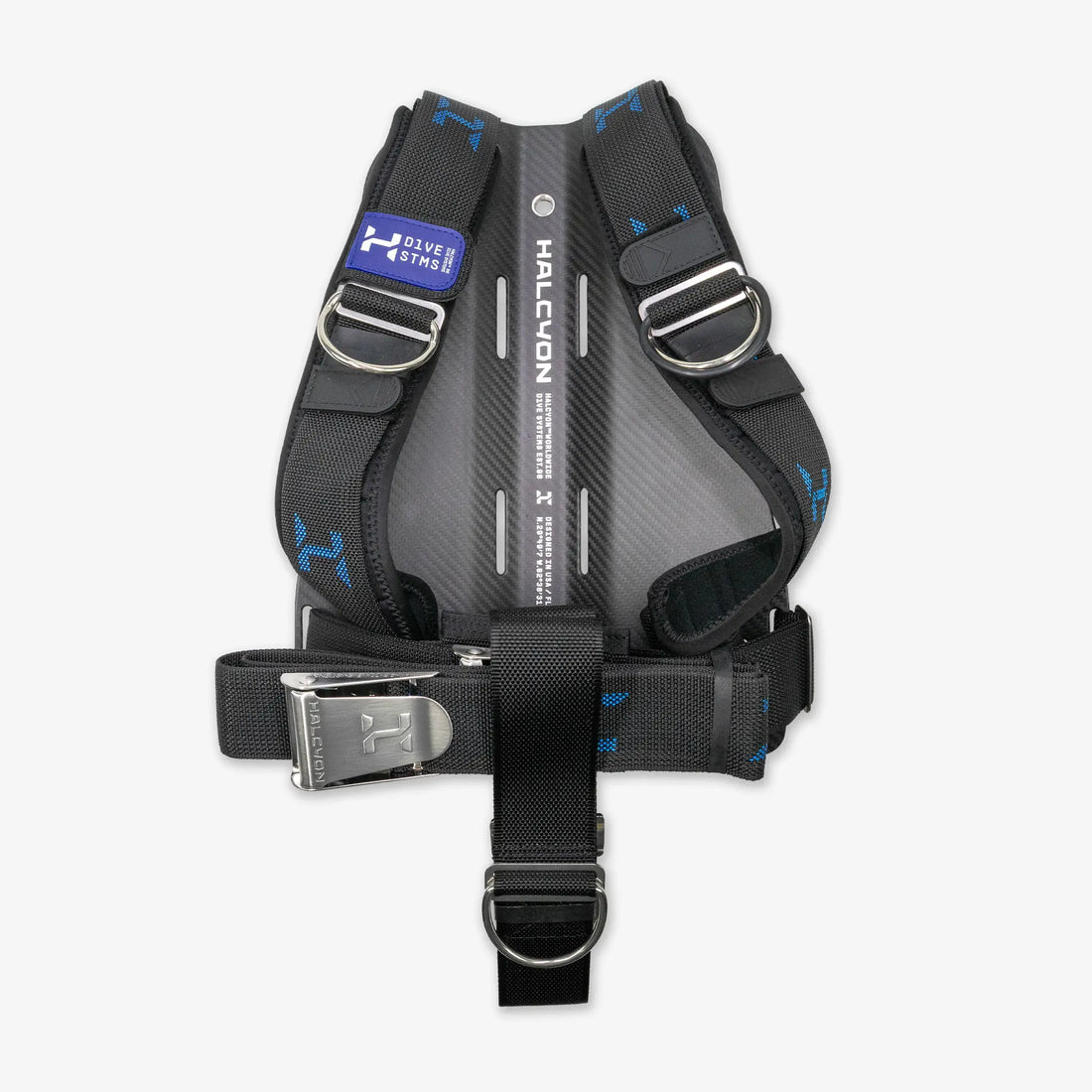 Halcyon Carbon Fiber Backplate – with Integrated Cinch™ System - Systems