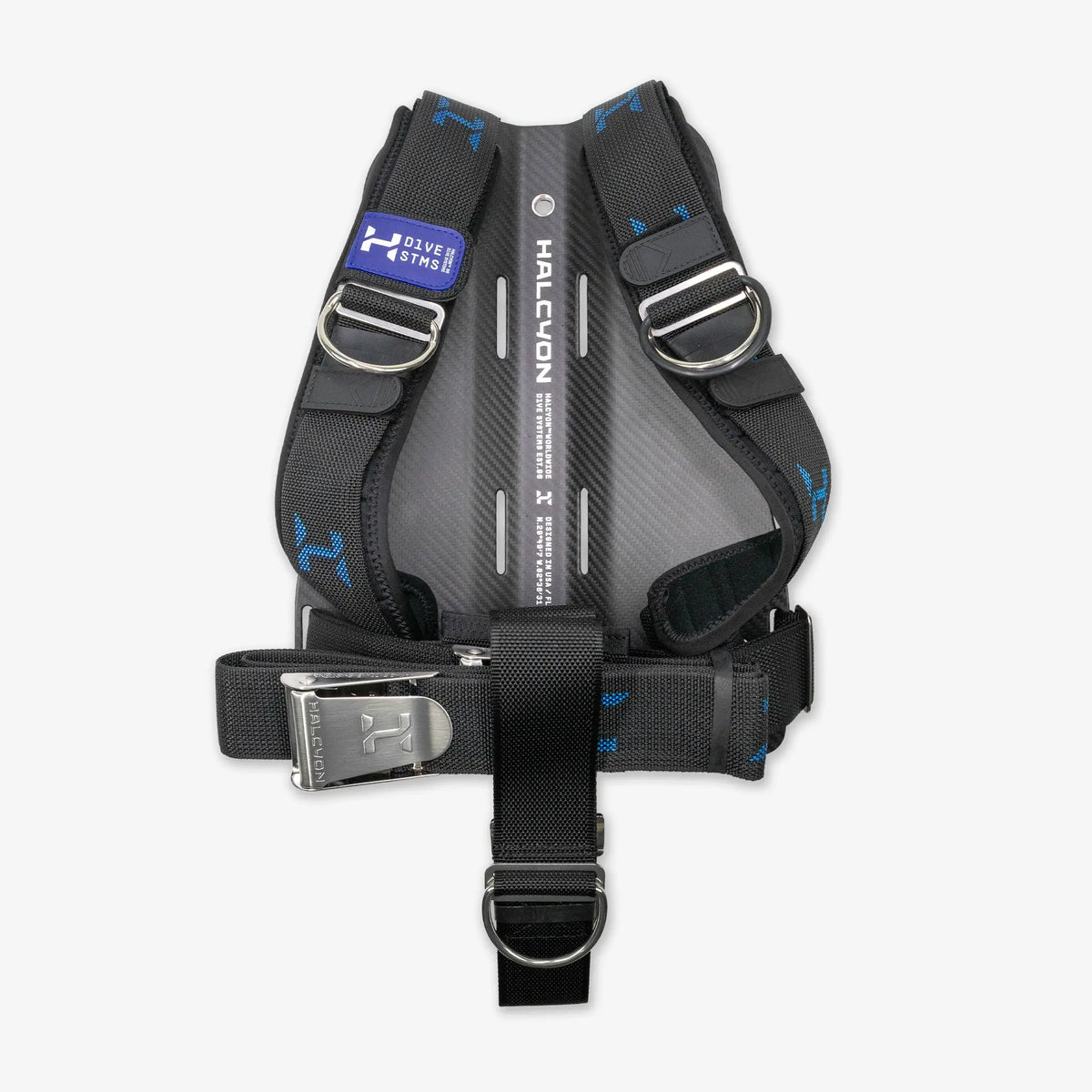 Halcyon Carbon Fiber Backplate – with Integrated Cinch™ System - Systems