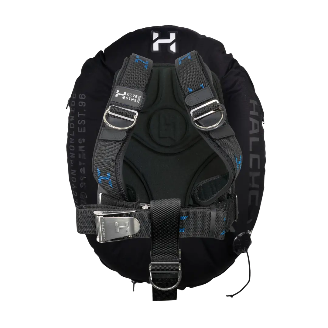Halcyon Deluxe Single Cylinder BC System – Cinch™ Harness (Eclipse or Era Wing)