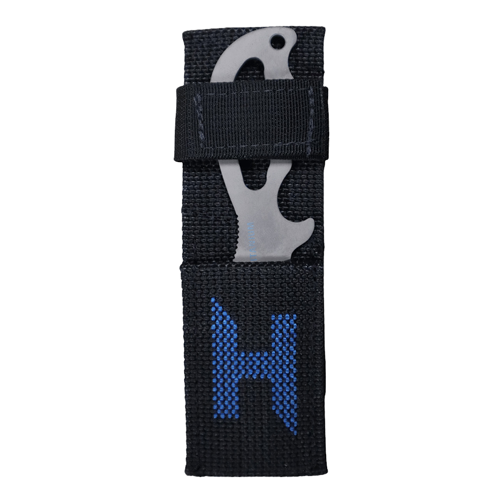 Halcyon Explorer Knife – Titanium Blade & Harness Sheath
