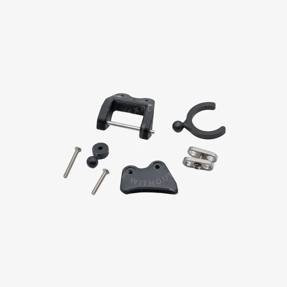 Halcyon H-View Mask HUD Assembly Clamp – Mount - Dive Computer Accessories