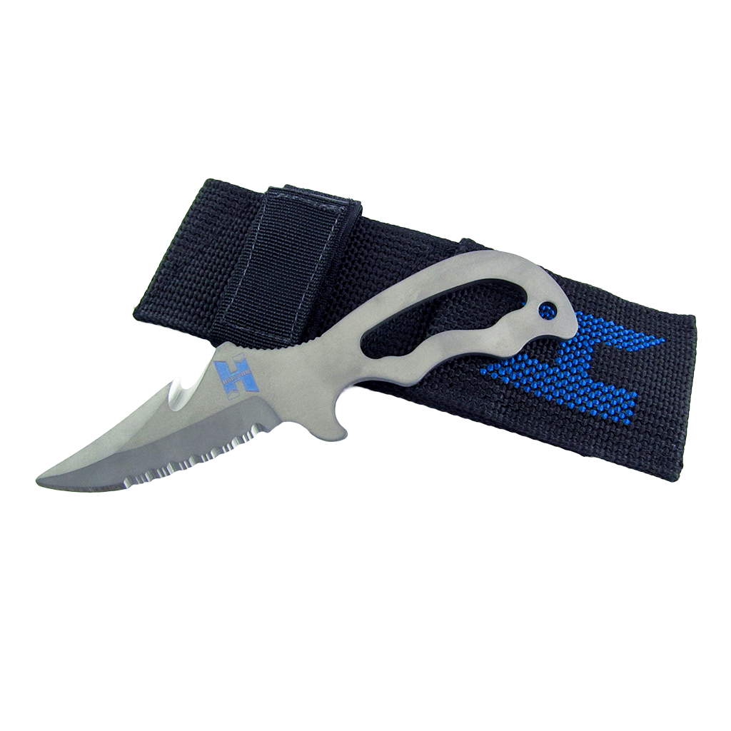 Halcyon Explorer Knife – Titanium Blade & Harness Sheath