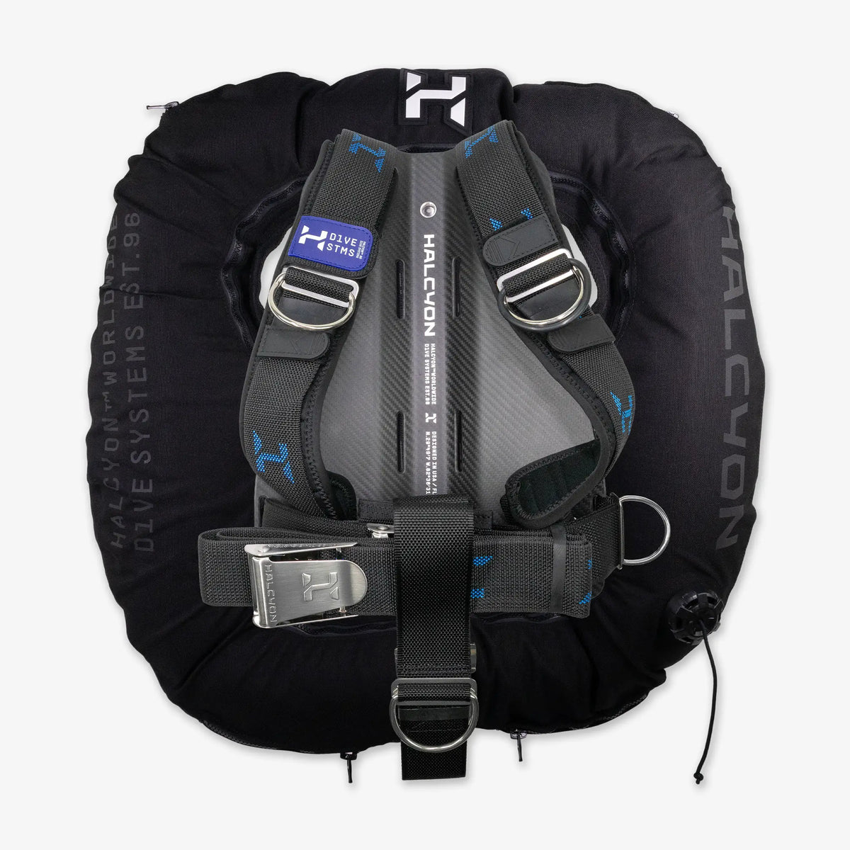 Halcyon Legend™ MK2 Pro Double Cylinder BC System – Carbon Fiber - Systems