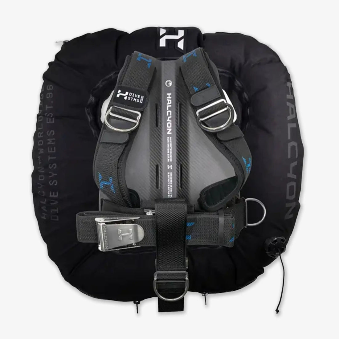 Halcyon Legend™ MK2 Pro Double Cylinder BC System – Carbon Fiber - Systems