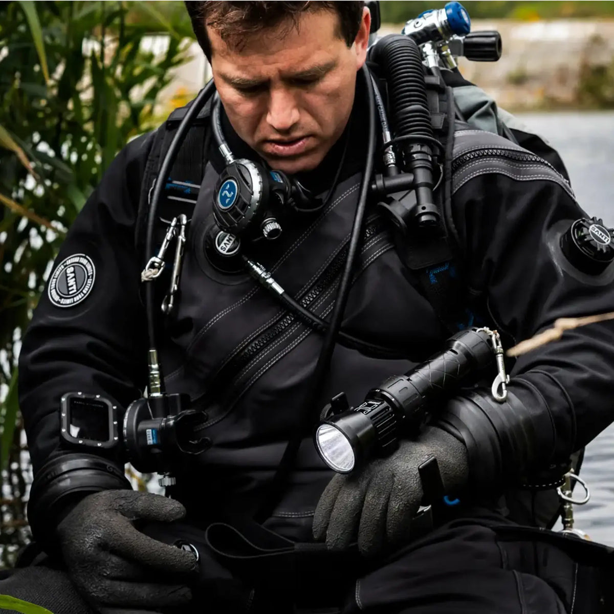 Halcyon Phaser Dive Light | 50,000 Lux - Primary & Backup Lights