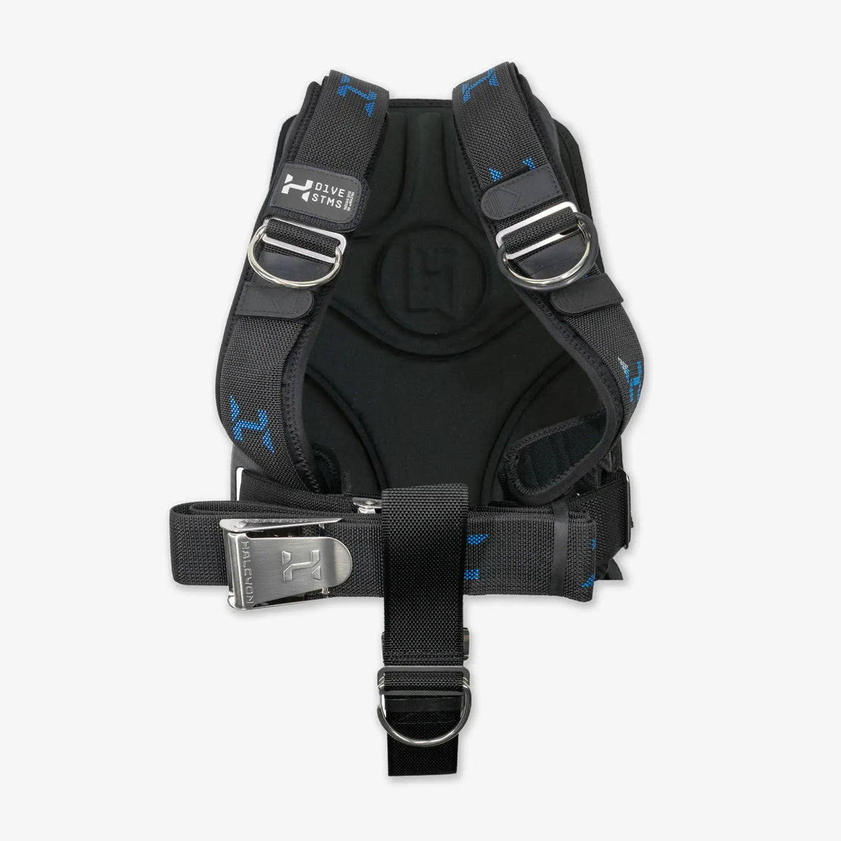 Halcyon Aluminum Backplate – Standard Small or Long - Deluxe (Shoulder padding + Cinch + Canister buckle) Systems
