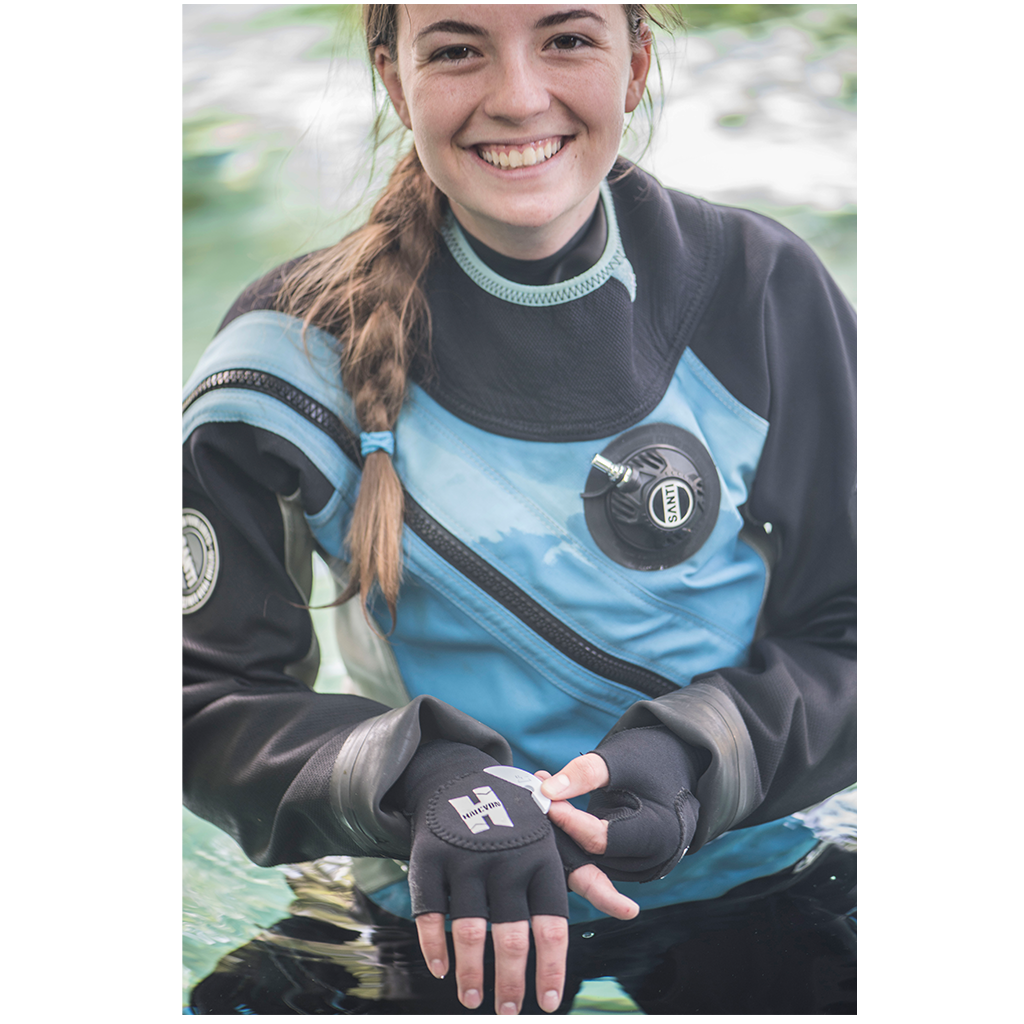 Halcyon Tech Gloves – Fingerless with Cookie Pocket (3mm)