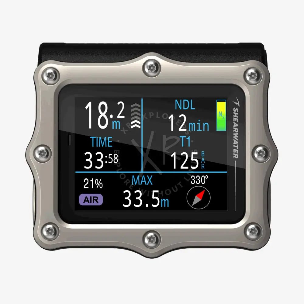 Shearwater Perdix 3 Dive Computer - Authorized Dealer XR Explorers Kuwait & UAE.
