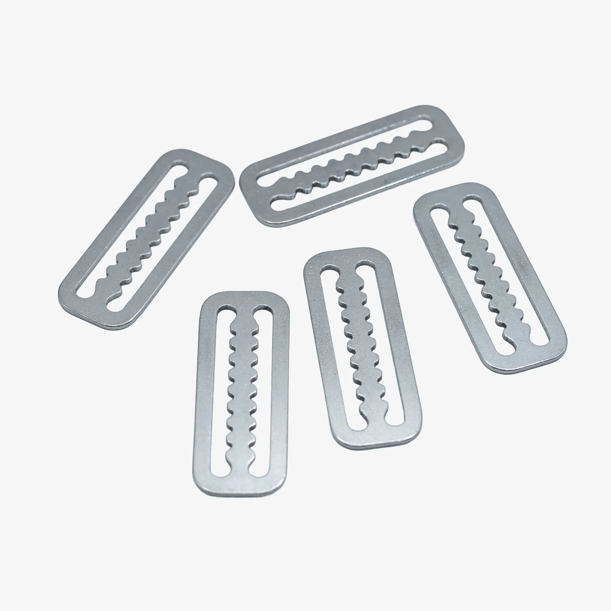 Heavy-Duty Stainless Steel Webbing Stopper (Flat / Toothed) - Hardware