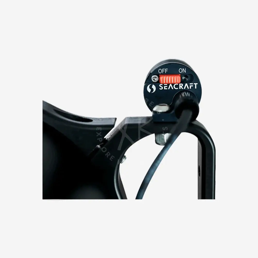 Control switch of SLS2 lights with 'SEACRAFT' branding on a white background
