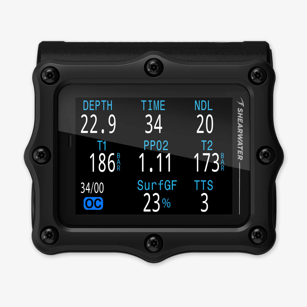 Shearwater Perdix 3 Dive Computer | Air Integrated - Computers