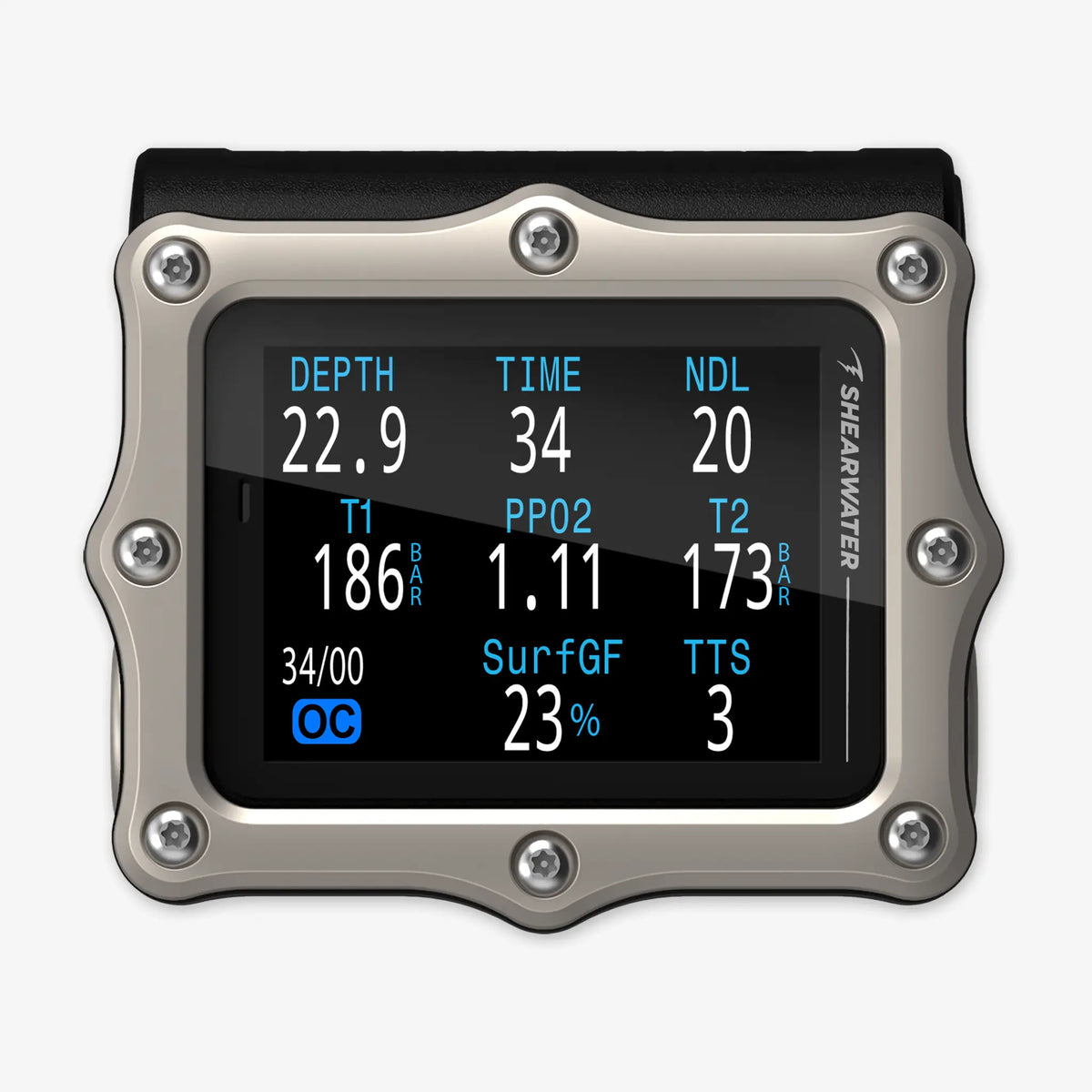Shearwater Perdix 3 Dive Computer | Air Integrated - Computers