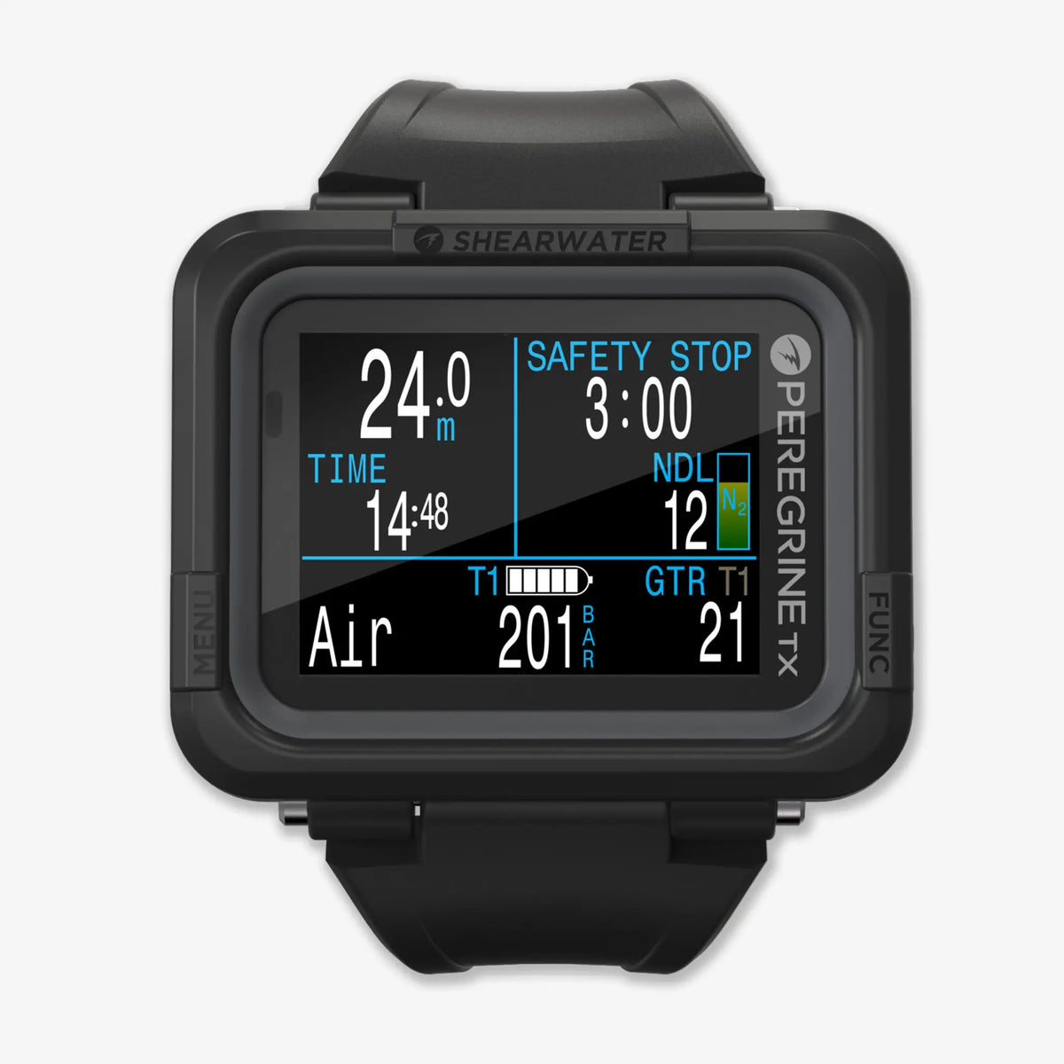 Shearwater Peregrine TX Dive Computer | Air Integrated - Computers