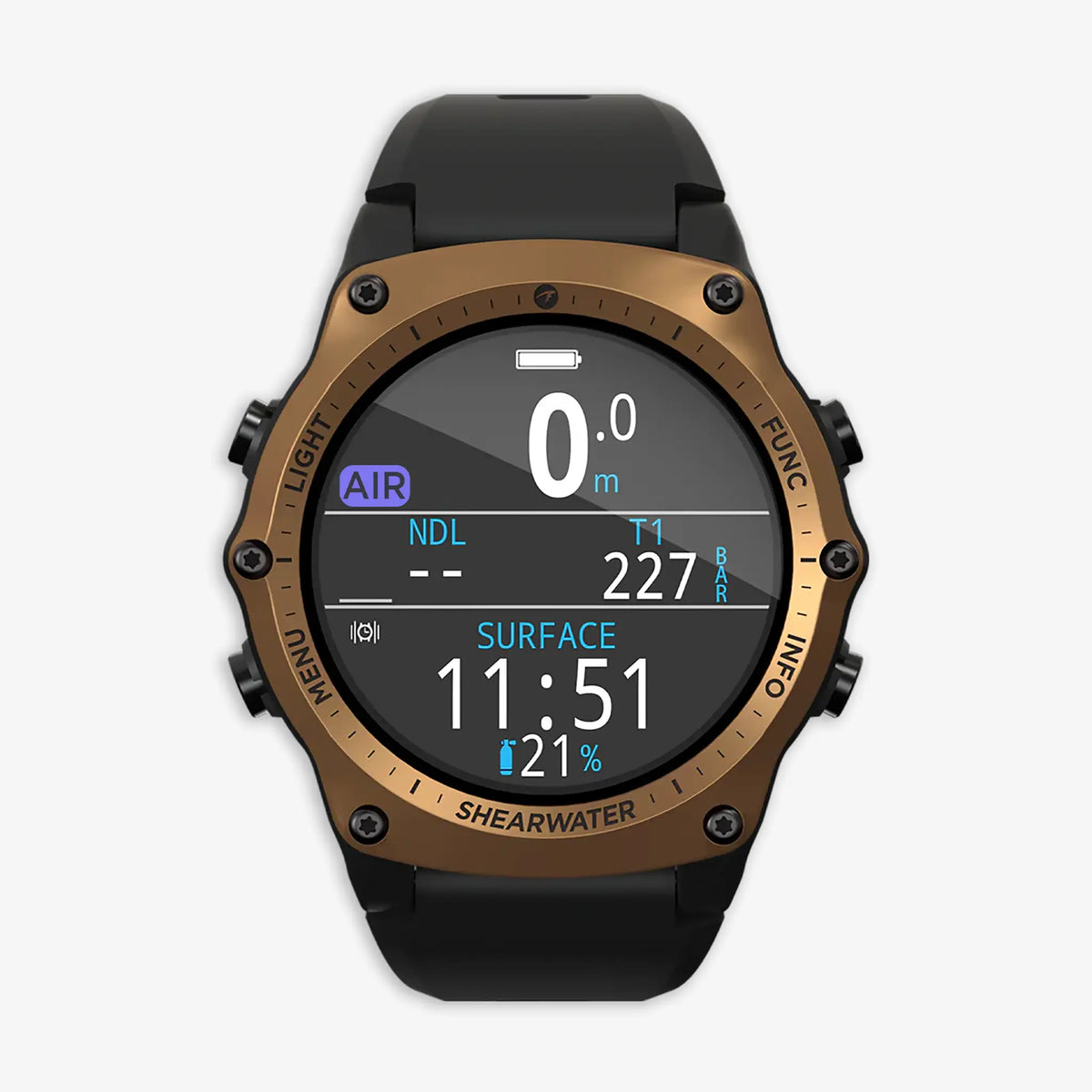 Shearwater Teric Watch Dive Computer | Air Integrated - Computers
