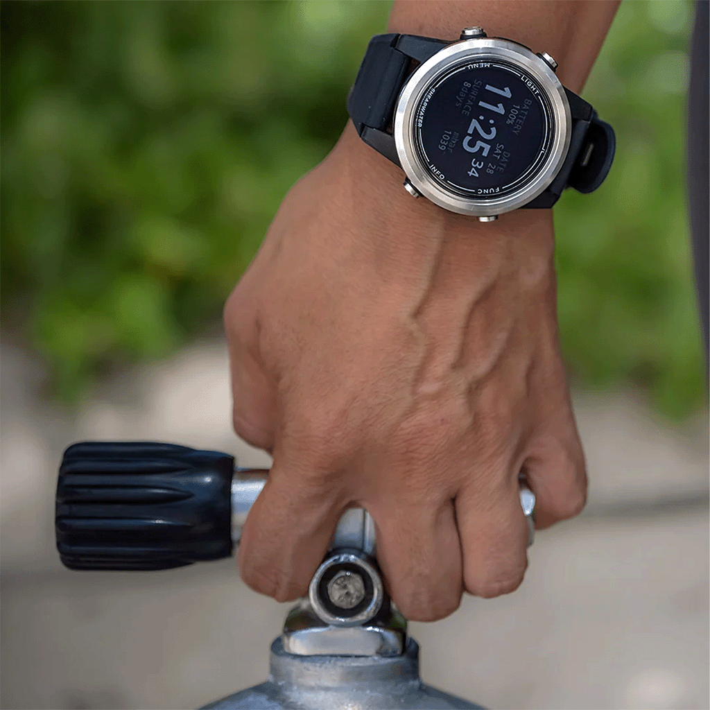 Shearwater Tern worn as a stylish everyday timepiece - Dive gear shipped to KSA