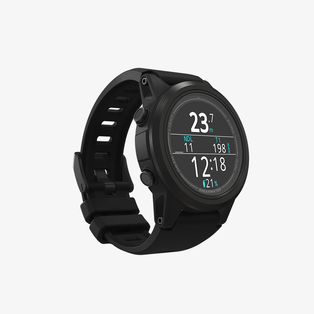 Bright AMOLED display on the Shearwater Tern TX - Limited stock available in Kuwait