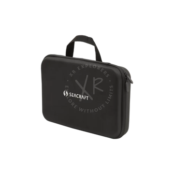 Black seacraft soft transport case with top handle and zipper closure for easy and secure carrying