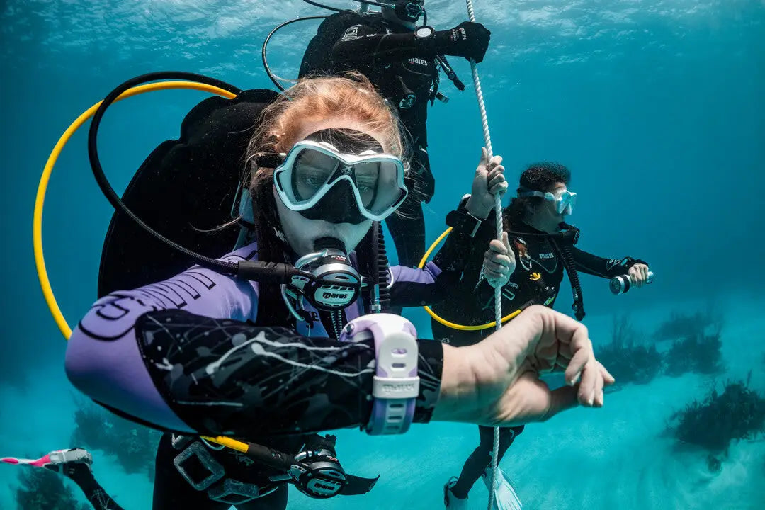 Certified diver getting back in the water for the first time in years in kuwait with XR Explorers