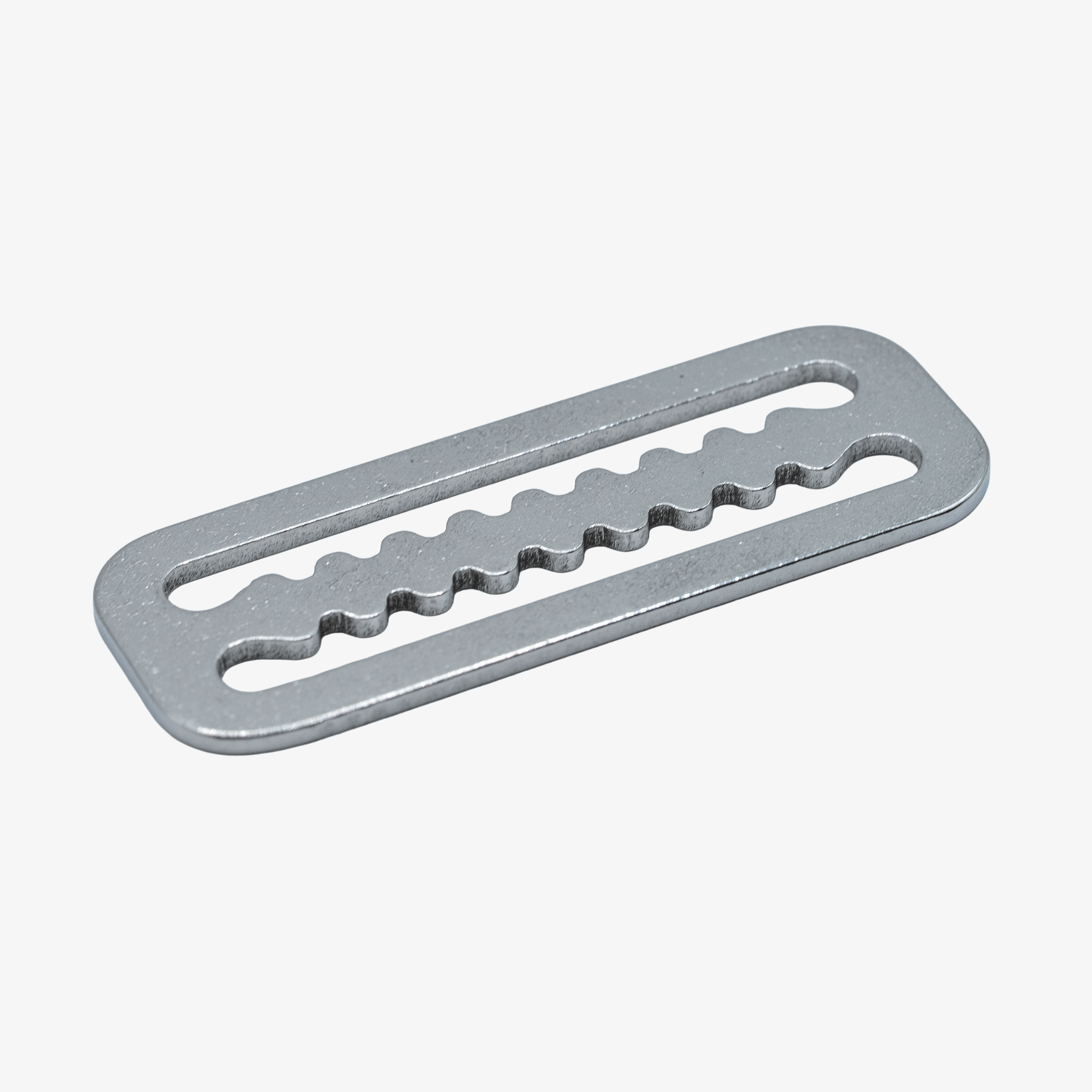 Heavy-Duty Stainless Steel Webbing Stopper (Flat / Toothed)