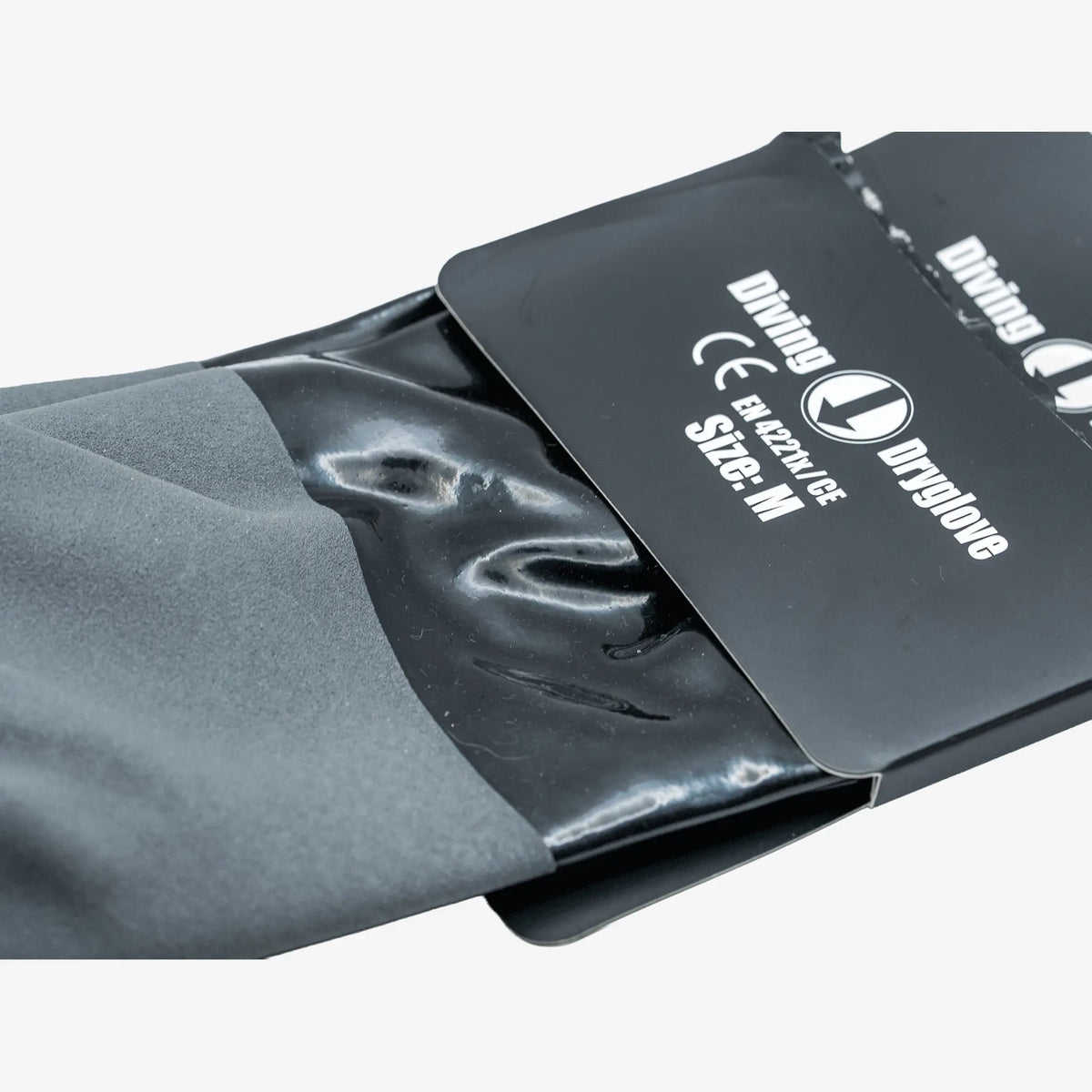 Swiss-Made Heavy-Duty PVC Dry Gloves (Grey) - Drysuit Components