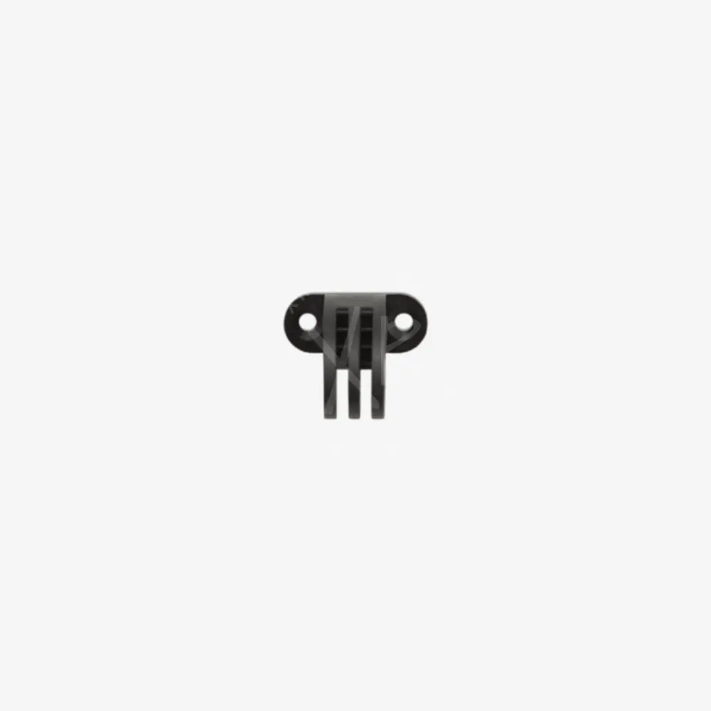 Black plastic universal mount car air intake manifold cover shown from the back side for engine use